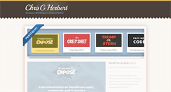 Desktop Screenshot of chrisgherbert.com